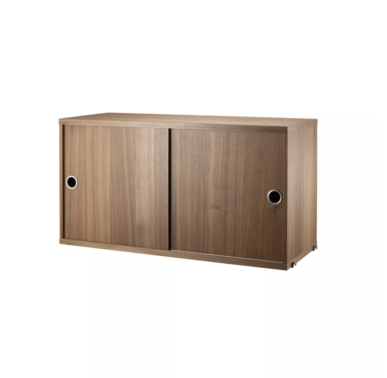 Caisson 2 Portes Coulissantes 78 Cm - Noyer 3 Caisson 2 Portes Coulissantes 78 Cm - Noyer