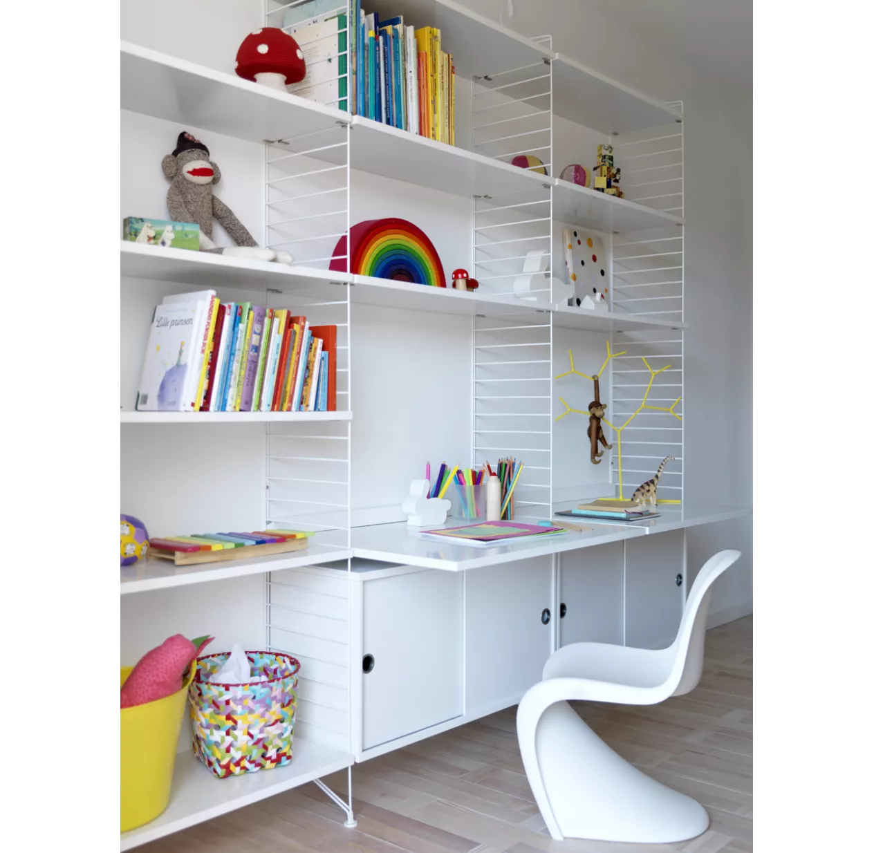 Bureau Mural évolutif - Blanc 8 Bureau Mural évolutif - Blanc – Image 6