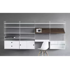 Caisson 2 Tiroirs 78 X 30 Cm - Chêne -LES ENFANTS DU DESIGN Soldes caissons 2 tiroirs string blanc 1 1264x1234 1