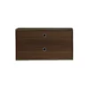 Caisson 2 Tiroirs 78 X 30 Cm - Noyer