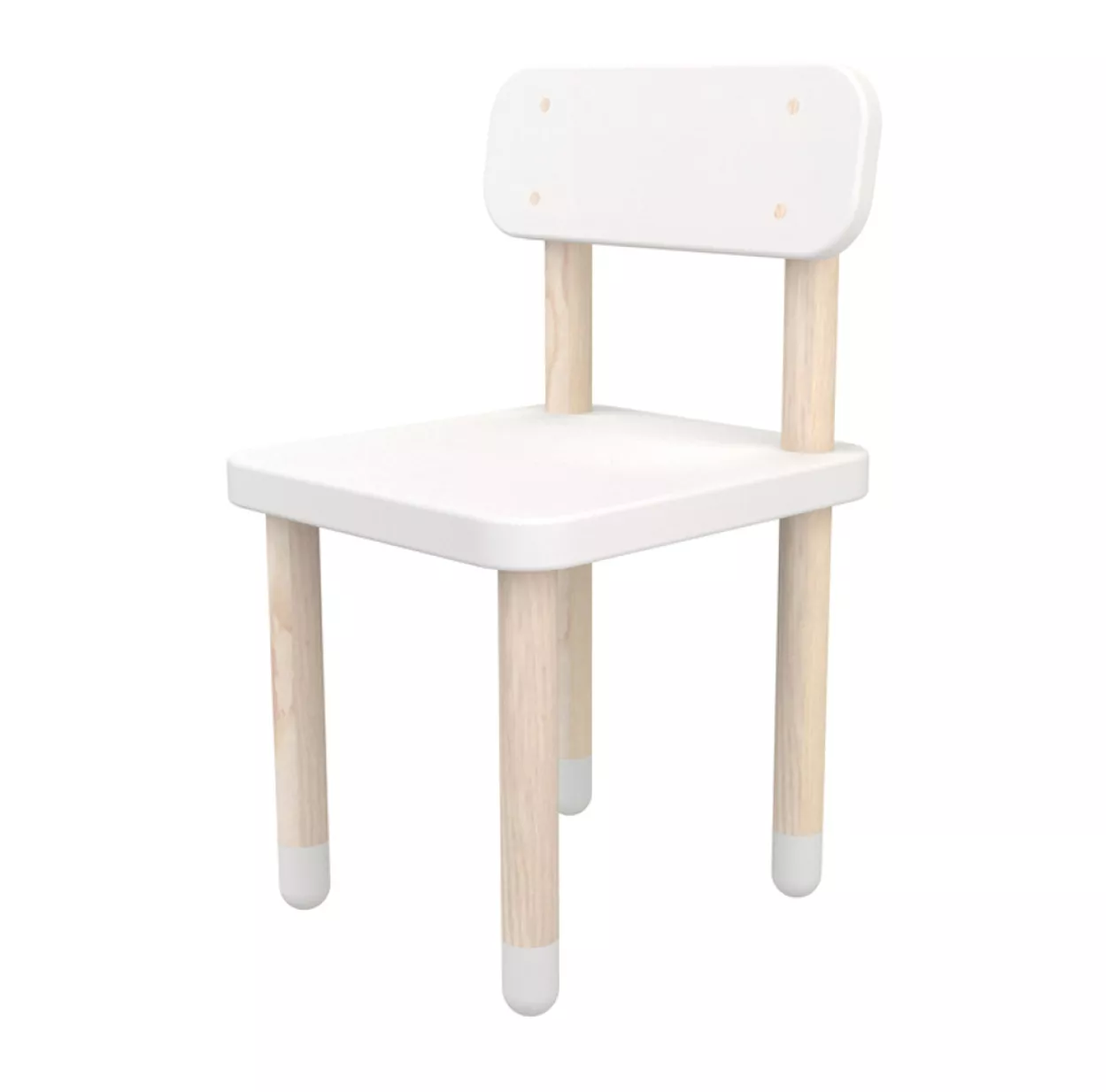 Chaise Enfant - Blanc 3 Chaise Enfant - Blanc