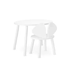 Nofred Chaise Enfant Mouse 2-5 Ans - Blanc -LES ENFANTS DU DESIGN Soldes chaise enfant 2 5 ans mouse nofred blanc 3 1264x1234