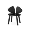 Nofred Chaise Enfant Mouse 2-5 Ans - Noir