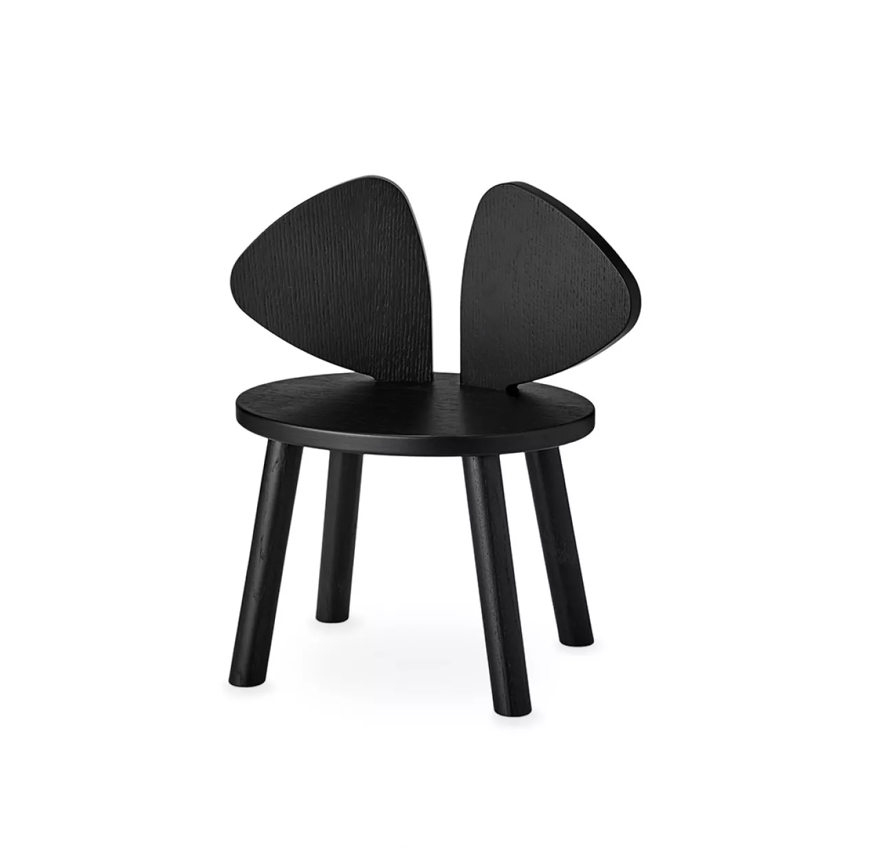 Nofred Chaise Enfant Mouse 2-5 Ans - Noir 2 Nofred Chaise Enfant Mouse 2-5 Ans - Noir