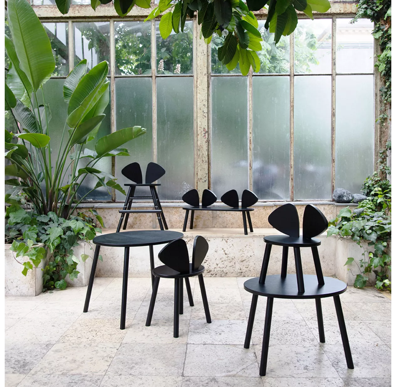 Nofred Chaise Enfant Mouse 2-5 Ans - Noir 3 Nofred Chaise Enfant Mouse 2-5 Ans - Noir – Image 2