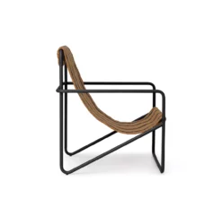 Ferm LIVING Chaise Enfant Desert - Noir/Stripe -LES ENFANTS DU DESIGN Soldes chaise enfant desert stripe noir ferm living 5 1264x1234