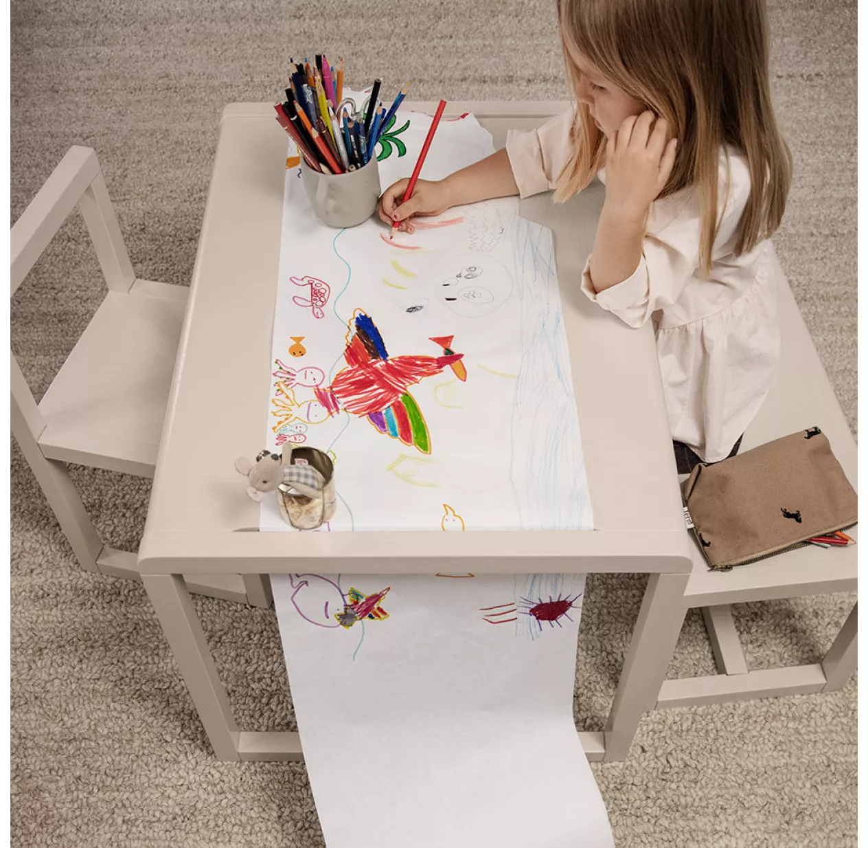 Ferm LIVING Chaise Little Architect - Cachemire 4 Ferm LIVING Chaise Little Architect - Cachemire – Image 2