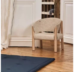 Chaise Enfant Saba - Beige -LES ENFANTS DU DESIGN Soldes chaise enfant saba gris charlie crane 4 1264x1234