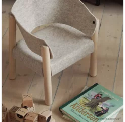 Chaise Enfant Saba - Beige -LES ENFANTS DU DESIGN Soldes chaise enfant saba gris charlie crane 8 1264x1234