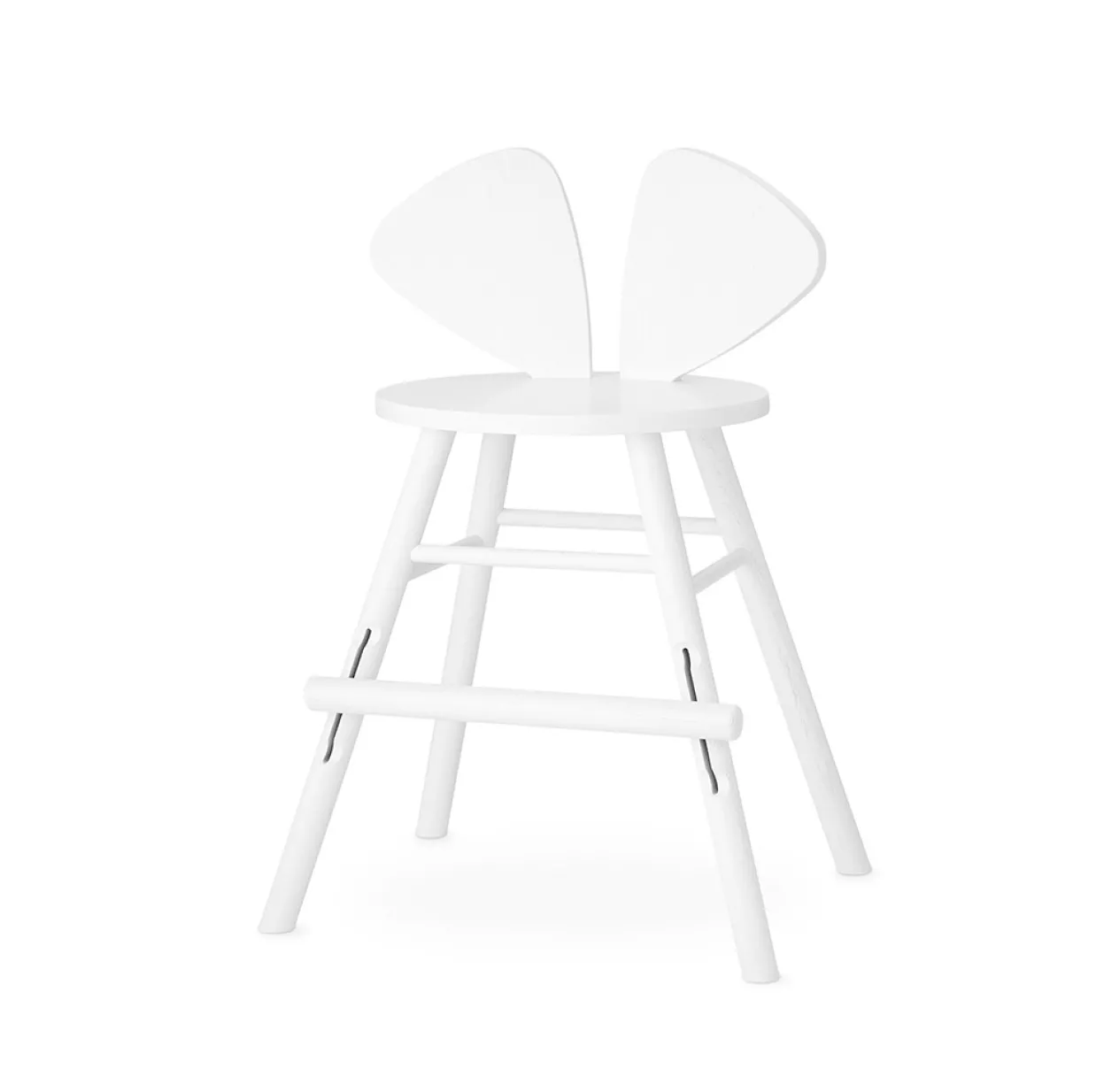 Nofred Chaise Junior Mouse 3-9 Ans - Blanc 3 Nofred Chaise Junior Mouse 3-9 Ans - Blanc