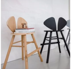 Nofred Chaise Junior Mouse 3-9 Ans - Noir -LES ENFANTS DU DESIGN Soldes chaise junior 3 9 ans mouse nofred noir 3 1264x1234