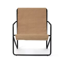 Ferm LIVING Chaise Lounge Desert - Noir/Sable -LES ENFANTS DU DESIGN Soldes chaise lounge adulte desert sable noir ferm living 3 1264x1234