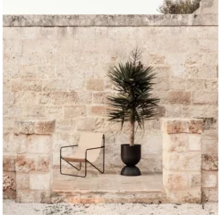 Ferm LIVING Chaise Lounge Desert - Noir/Sable -LES ENFANTS DU DESIGN Soldes chaise lounge adulte desert sable noir ferm living 4 1264x1234