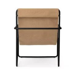 Ferm LIVING Chaise Lounge Desert - Noir/Sable -LES ENFANTS DU DESIGN Soldes chaise lounge adulte desert sable noir ferm living 7 1264x1234