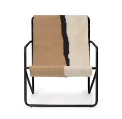 Ferm LIVING Chaise Lounge Desert - Noir/Soil 10 Ferm LIVING Chaise Lounge Desert - Noir/Soil -LES ENFANTS DU DESIGN Soldes chaise lounge adulte desert soil noir ferm living 3 1264x1234
