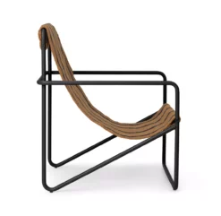 Ferm LIVING Chaise Lounge Desert - Noir/Stripe 11 Ferm LIVING Chaise Lounge Desert - Noir/Stripe -LES ENFANTS DU DESIGN Soldes chaise lounge adulte desert stripe noir ferm living 5 1264x1234