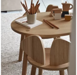 Nofred Chaise Enfant Mouse 2-5 Ans - Chêne -LES ENFANTS DU DESIGN Soldes chaise mouse nofred 4 1264x1234