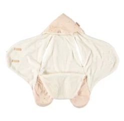 Couverture Nomade Kiss Me Gold Stella - Dream Pink -LES ENFANTS DU DESIGN Soldes chanceliere kiss me stella elements nobodinoz rose 4 1264x1234