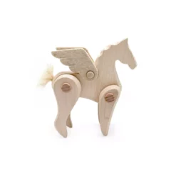 Pégase En Bois Articulé