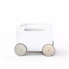Coffre à Jouets Sur Roues Toy Chest - Blanc -LES ENFANTS DU DESIGN Soldes coffre a jouets a roues ooh noo 1264x1234