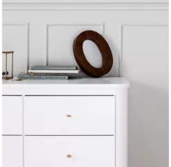 Commode 6 Tiroirs Wood - Blanc -LES ENFANTS DU DESIGN Soldes commode 6 tiroirs wood blanc oliver furniture 5 1264x1234