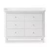 Commode Avec Grand Plan à Langer Wood - Blanc -LES ENFANTS DU DESIGN Soldes commode a langer 6 tiroirs grand plan wood blanc oliver furniture 1 1264x1234