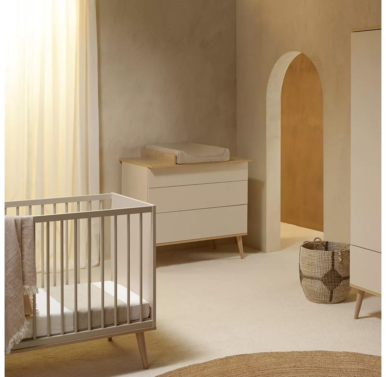 Commode Flow - Argile / Chêne 6 Commode Flow - Argile / Chêne – Image 4