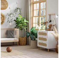 VOX Commode 3 Tiroirs à Langer Canne - Blanc 9 VOX Commode 3 Tiroirs à Langer Canne - Blanc -LES ENFANTS DU DESIGN Soldes commode a langer canne vox blanc 4 1264x1234