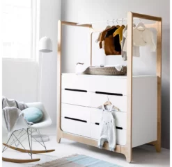 Commode H Dresser - Blanc -LES ENFANTS DU DESIGN Soldes commode h rafa kids blanc 4 1264x1234