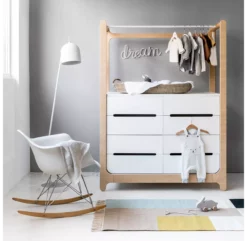 Commode H Dresser - Blanc -LES ENFANTS DU DESIGN Soldes commode h rafa kids blanc 5 1264x1234