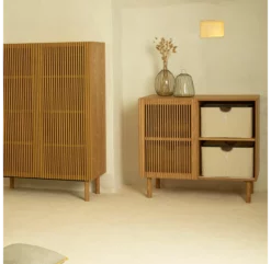 Commode Hai No Ki - Frêne -LES ENFANTS DU DESIGN Soldes commode hai no ki quax 6 1264x1234