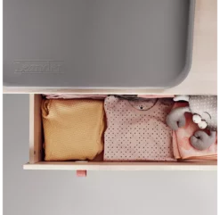 Leander Commode 3 Tiroirs Linea - Hêtre -LES ENFANTS DU DESIGN Soldes commode linea hetre leander 14 1264x1234