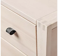 Leander Commode 3 Tiroirs Linea - Hêtre -LES ENFANTS DU DESIGN Soldes commode linea hetre leander 3 1264x1234