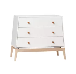 Leander Commode 3 Tiroirs Luna - Blanc
