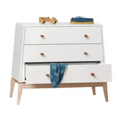 Leander Commode 3 Tiroirs Luna - Blanc 9 Leander Commode 3 Tiroirs Luna - Blanc -LES ENFANTS DU DESIGN Soldes commode luna blanc leander 3 1264x1234