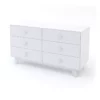 Commode Merlin Sparrow 6 Tiroirs - Blanc