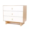 Commode Merlin Rhea 3 Tiroirs - Blanc/Bouleau -LES ENFANTS DU DESIGN Soldes commode rhea merlin 3 tiroirs bouleau 1264x1234