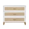 Commode En Bois Et Cannage Rotin Nami - Blanc -LES ENFANTS DU DESIGN Soldes commode rotin nami blanc theo 1 1264x1234