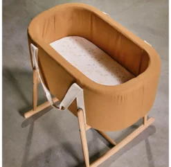 Couffin Kuko Et Son Support à Bascule - Camel -LES ENFANTS DU DESIGN Soldes couffin kuko camel et support a bascule charlie crane 4 1264x1234