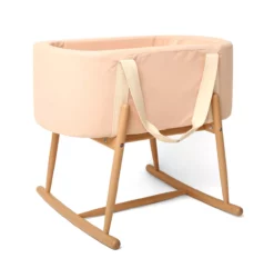 Couffin Nomade Kuko - Nude -LES ENFANTS DU DESIGN Soldes couffin nomade kuko rose nude charlie crane 5 1264x1234
