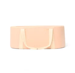 Couffin Nomade Kuko - Nude -LES ENFANTS DU DESIGN Soldes couffin nomade kuko rose nude charlie crane 6 1264x1234