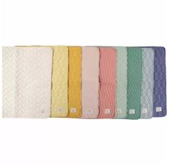 Edredon Reykjavik - Saumon -LES ENFANTS DU DESIGN Soldes couverture plaid tous reykjavic all colors 2 1264x1234