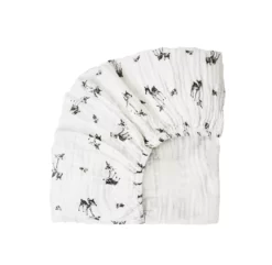 Drap Housse Olivia Faon - Ecru