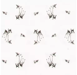 Drap Housse Olivia Faon - Ecru -LES ENFANTS DU DESIGN Soldes drap housse olivia faon ecru rose in april 3 1264x1234