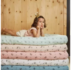 Drap Housse Olivia Poulpe - Bleu Gris -LES ENFANTS DU DESIGN Soldes drap housse olivia faon rose clair rose in april 2 1264x1234