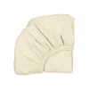 Drap Housse Pour Lit Bébé Kimi 120 X 66 - Milk -LES ENFANTS DU DESIGN Soldes drap housse papuche berceau milk charlie crane 1 1264x1234 1