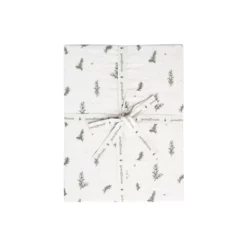 Drap Housse Mousseline Romarin