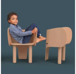 Chaise Enfant Elephant - Hêtre -LES ENFANTS DU DESIGN Soldes eo elephant chair hetre elements optimal 5 1264x1234