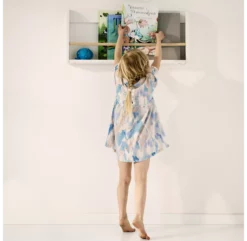 Etagère Murale à Livres - Blanc -LES ENFANTS DU DESIGN Soldes etagere 82 70145 40 flexa play 2 1264x1234