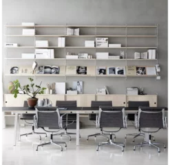 Etagère Pour Magazines - Frêne 8 Etagère Pour Magazines - Frêne -LES ENFANTS DU DESIGN Soldes etagere bois magazine 58x30 78x30 ash string 4 1264x1234